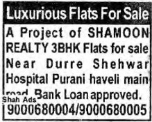 3BHK FLATS FOR SALE