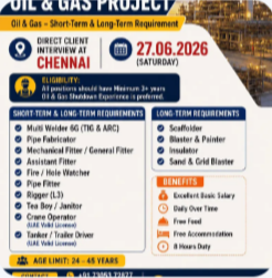 ADNOC – Short-term & Long-term Requirement