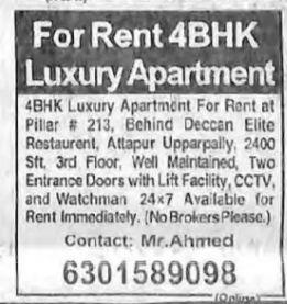 APARTMENTS FOR SALE