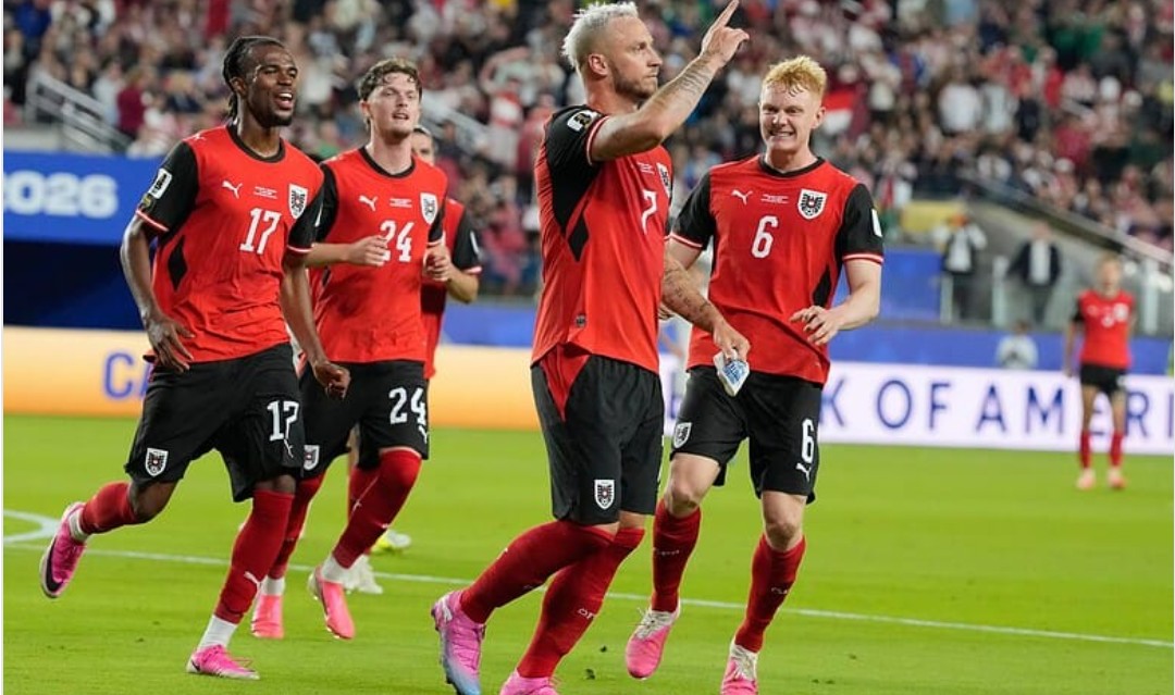 Austria beats Jordan 3-1 for its first World Cup win in 36 years