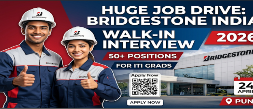 BridgeStone India Walk in Interviews 2026 : Manufacturing Operators Jobs in Pune