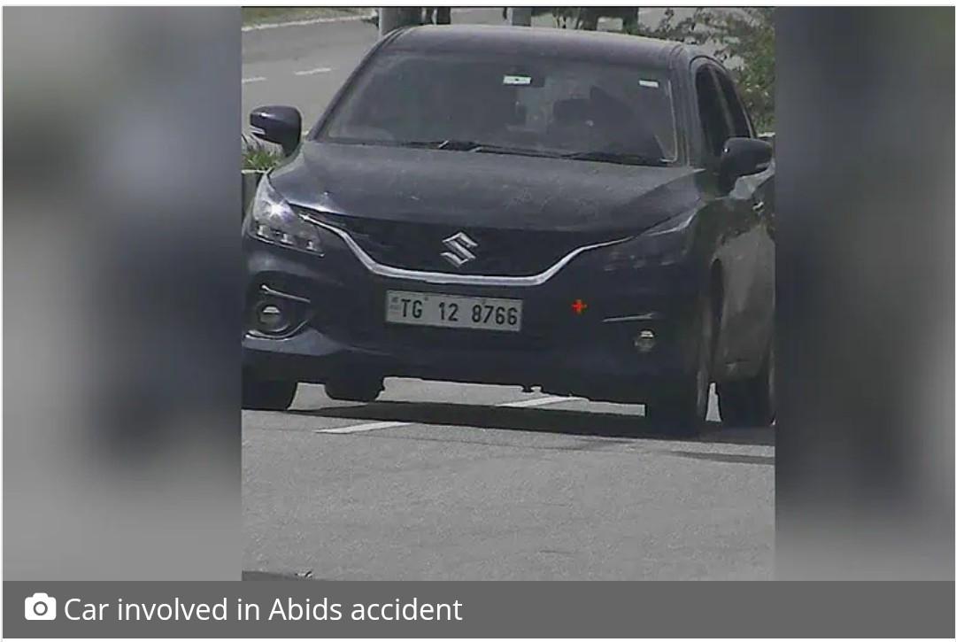 Car rams into HNEW team during Hyderabad drugs check, 3 injured