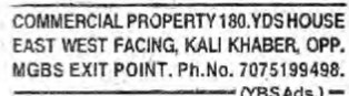 COMMERCIAL PROPERTIES FOR SALE