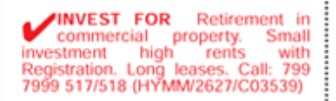 COMMERCIAL PROPERTIES