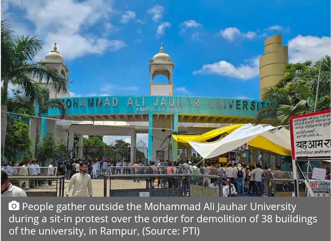 Court grants interim stay on demolition of Jauhar University