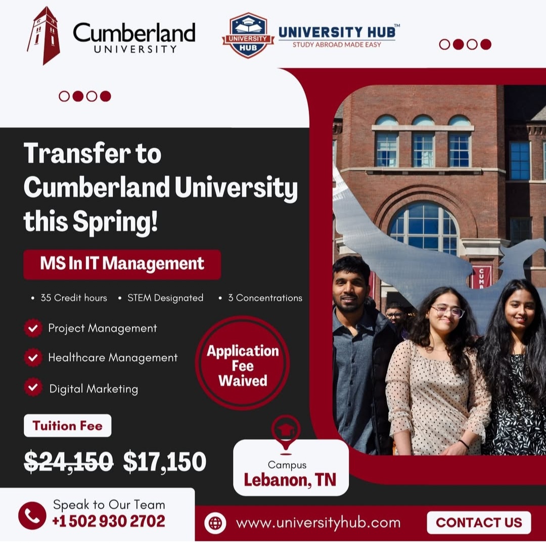 CUCUMBERLAND UNIVERSITY