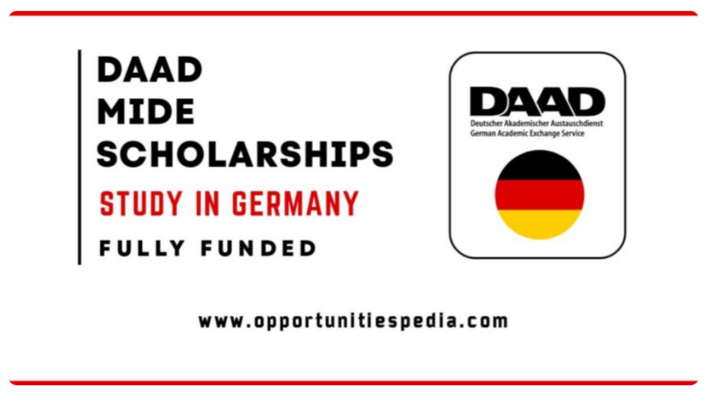 DAAD MIDE Scholarships 2027 in Germany (Fully Funded)
