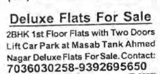 DELUXE FLATS FOR SALE