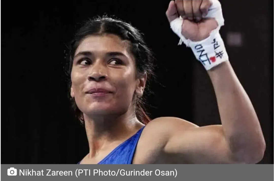 DGP congratulates Nikhat Zareen for securing bronze at Asian Boxing Championships