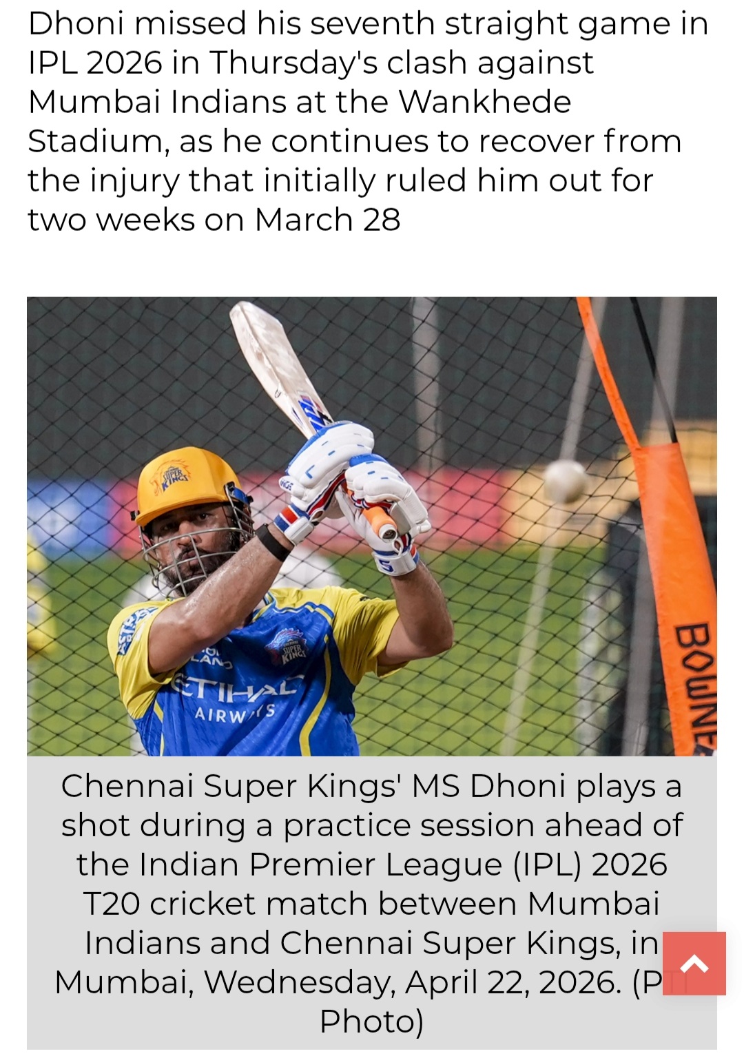 Dhoni To Return As Wicketkeeper, Not Just Impact Player; Still Not Fully Fit Hussey