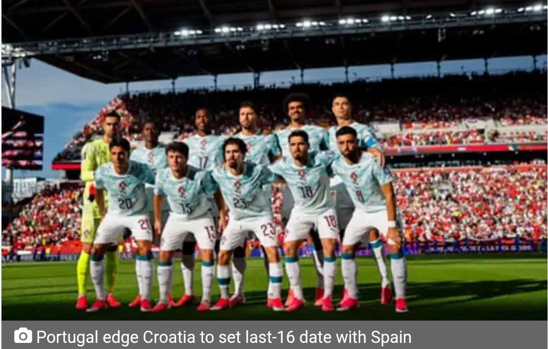 FIFA WC: Portugal edge Croatia to set last-16 date with Spain