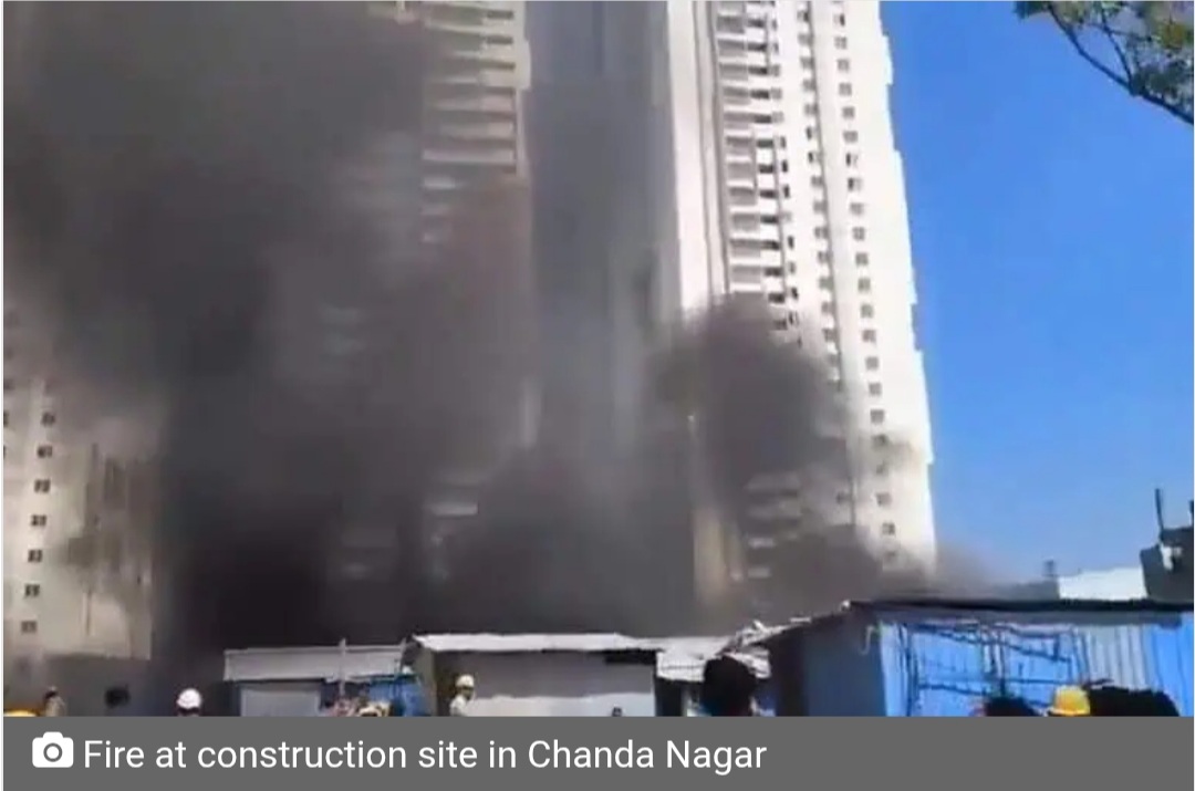 Fire at construction site in Lingampally, no casualties