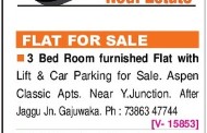 FLAT FOR SALE IN ANKAPALLE
