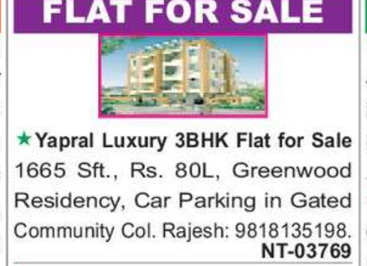 FLAT FOR SALE