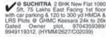 FLAT FOR SALE