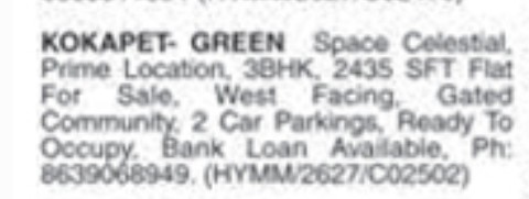 FLAT FOR SALE