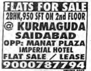 Flats for sale