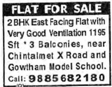FLATS FOR SALE