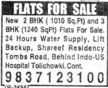 FLATS FOR SALE