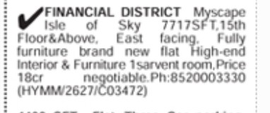 FLATS FOR SALE
