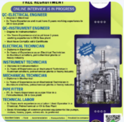 FREE RECRUITMENT FOR QATAR COUNTRY