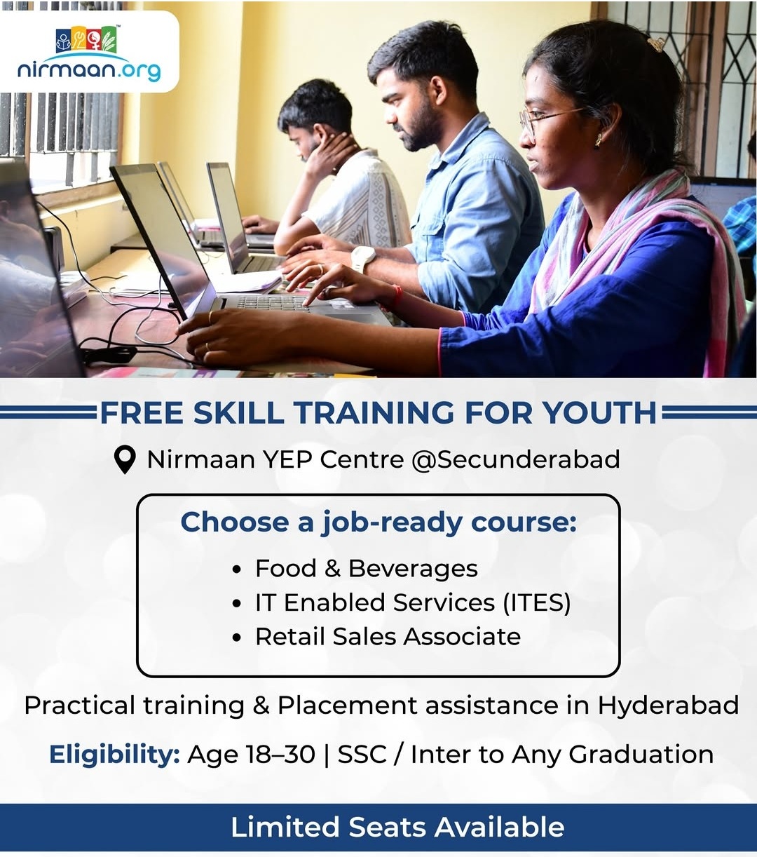FREE SKILL TRAINING FOR YOUTH