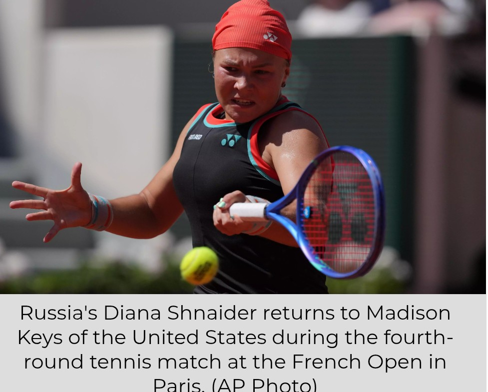 French Open 2026: Shnaider Beats Keys To Reach Maiden Grand Slam Quarterfinal