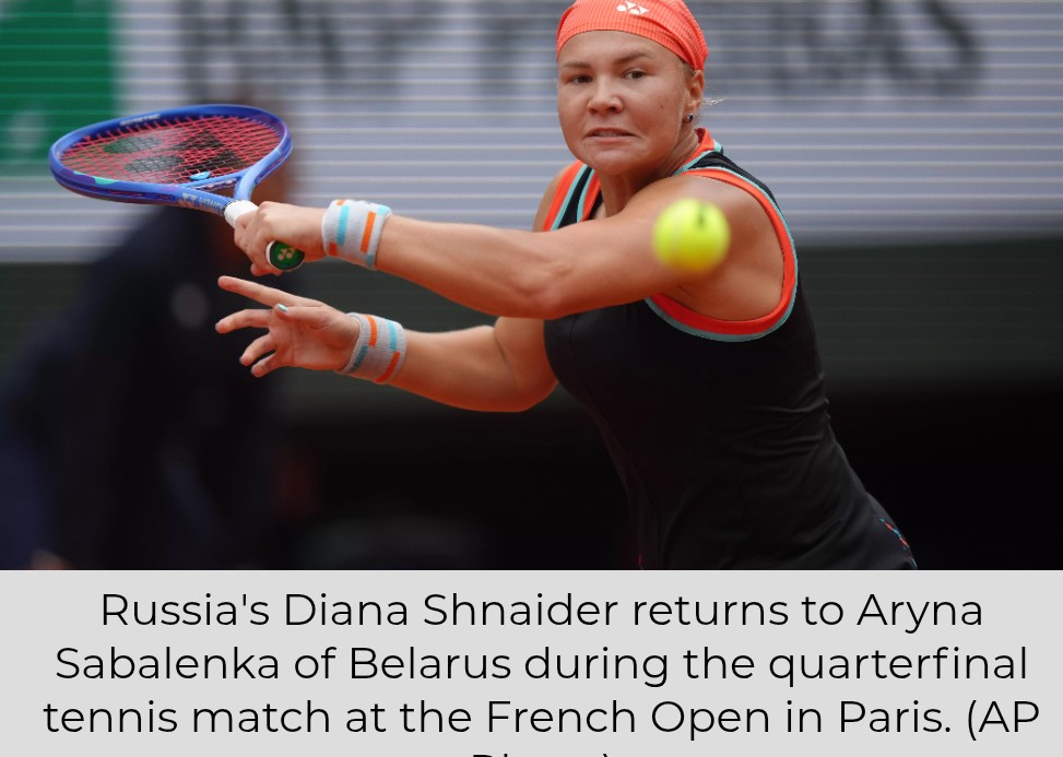 French Open 2026: World No 1 Sabalenka Suffers Shock Quarterfinal Defeat By Shnaider