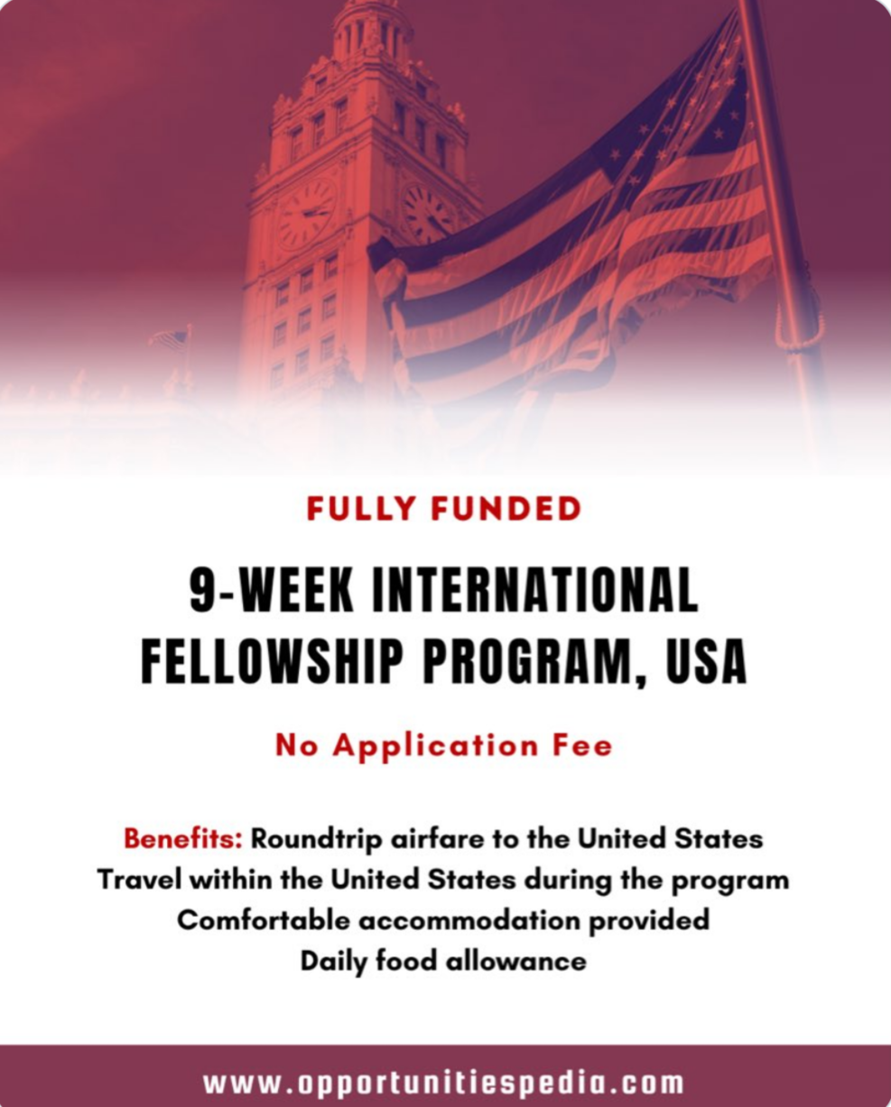 Fully Funded 9-Week Fellowship Program in the USA | WPI Fellowship 2026