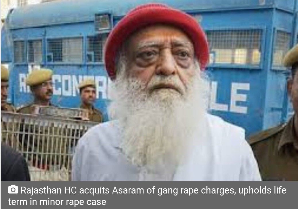 HC restores special facilities for Asaram in jail