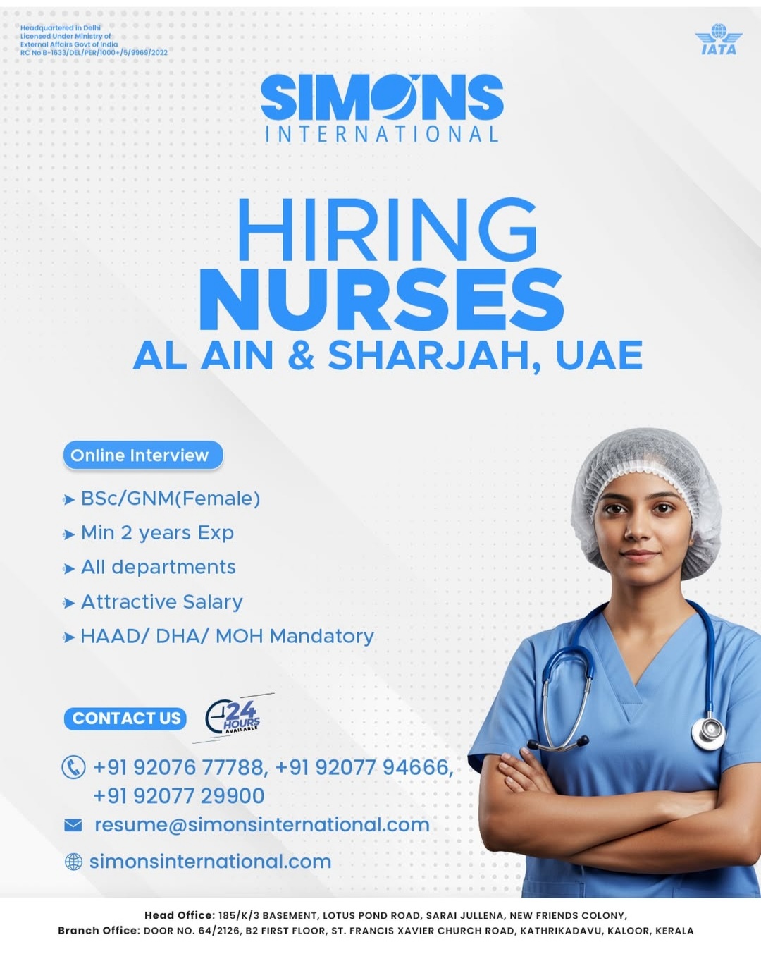 HIRING NURSES