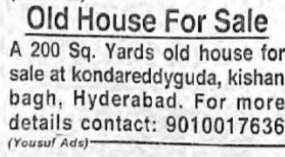HOUSE FOR SALE