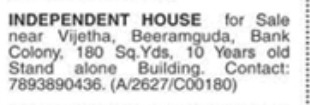 HOUSE FOR SALE