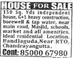 HOUSE FOR SALE