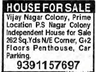 HOUSE FOR SALE