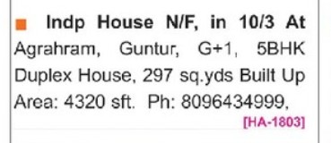HOUSE FOR SALE
