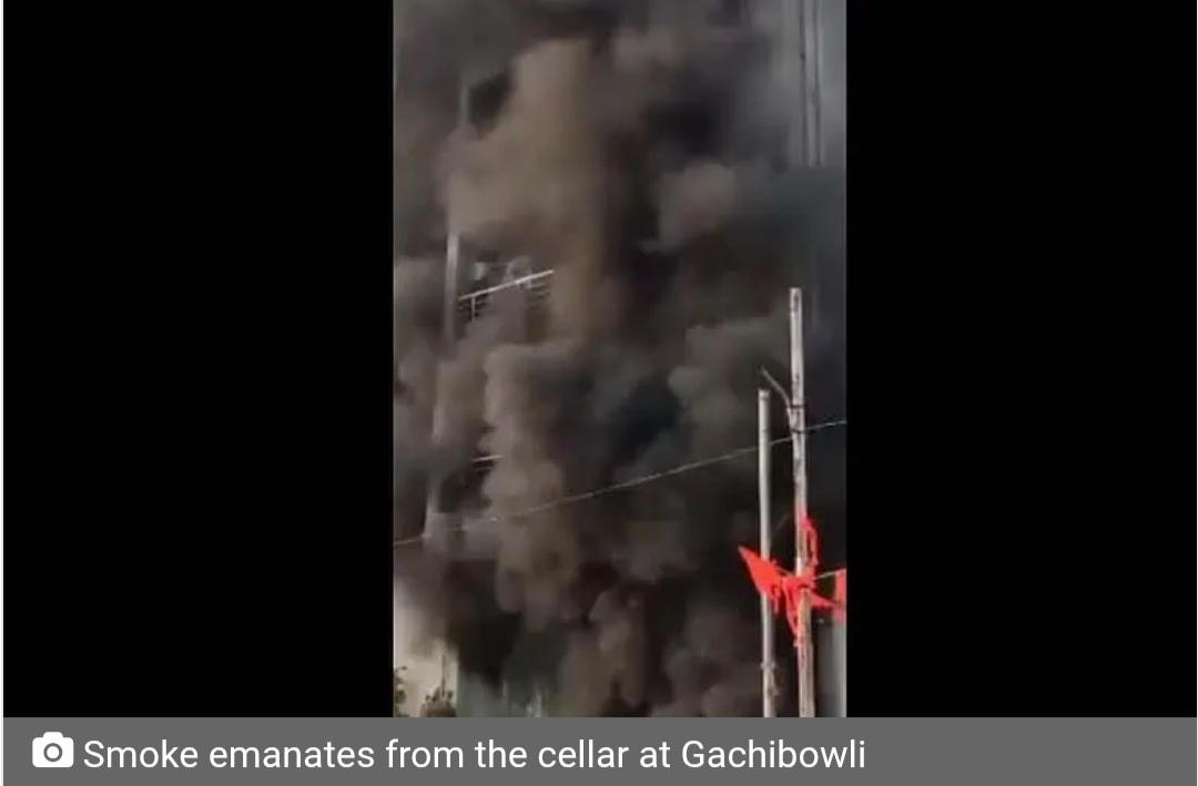 Hyderabad: Fire breaks out at apartment in Gachibowli, 14 admitted to hospital