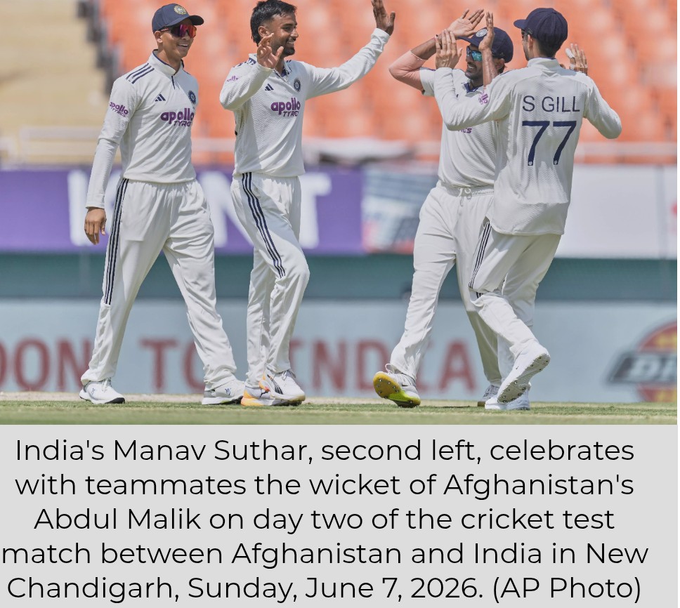IND vs AFG: Afghanistan 113/5 in Reply To India's 564/8 Declared on Day 2
