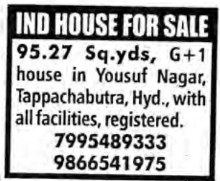 INDEPENDENT HOUSE FOR SALE
