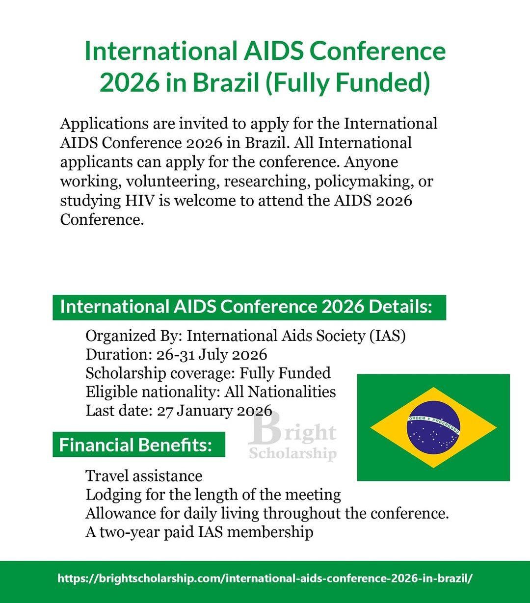 INTERNATIONAL AIDS CONFERANCE IN BRAZIL