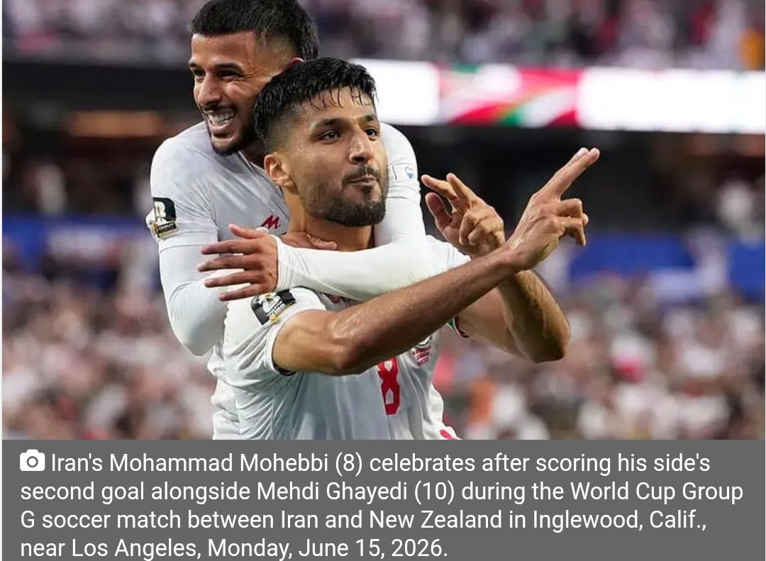 Iran open World Cup campaign with 2-2 draw against New Zealand