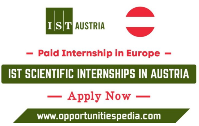 IST Scientific Internships in Austria 2026 (Paid Internships in Europe)