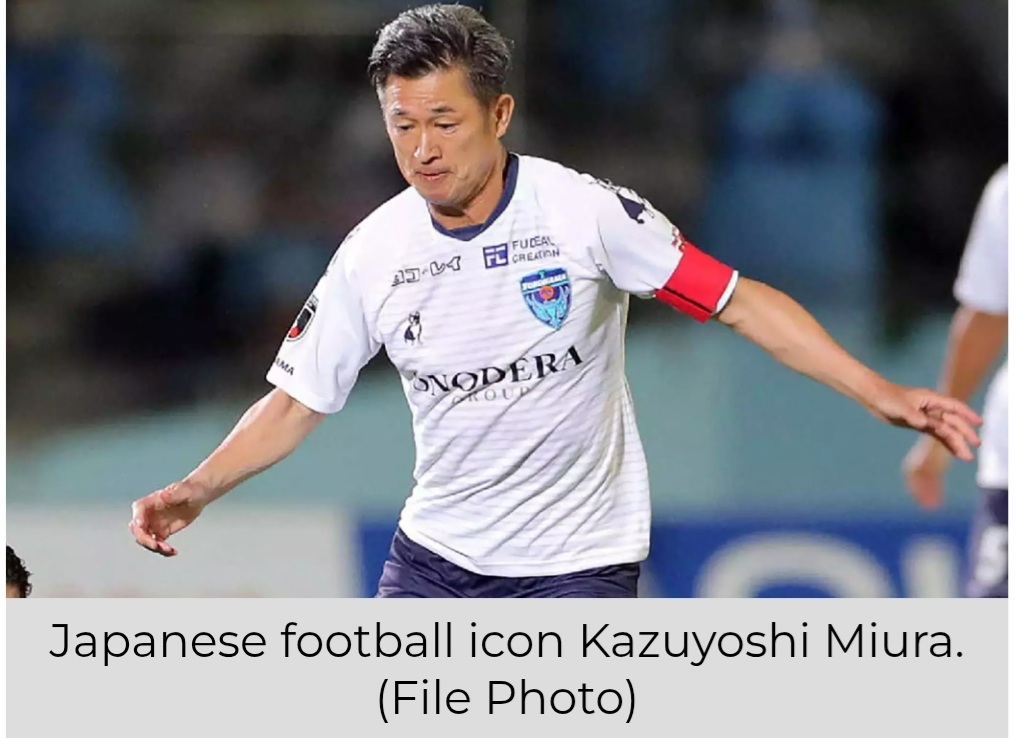 Japan Great 'King Kazu' Miura Scores First Competitive Goal After 4 years at 49