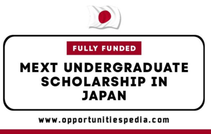 Japanese Government (MEXT) Undergraduate Scholarship 2027 (Fully Funded)