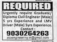 JOB OPPORTUNITIES