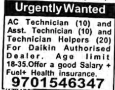 Job opportunities