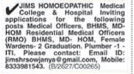 JOB OPPORTUNITIES
