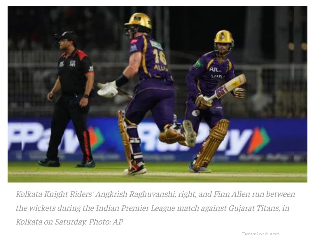 Kolkata Knight Riders overpower Gujarat Titans to keep playoff hopes alive