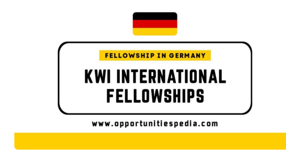 KWI International Fellowships 2026-27 in Germany
