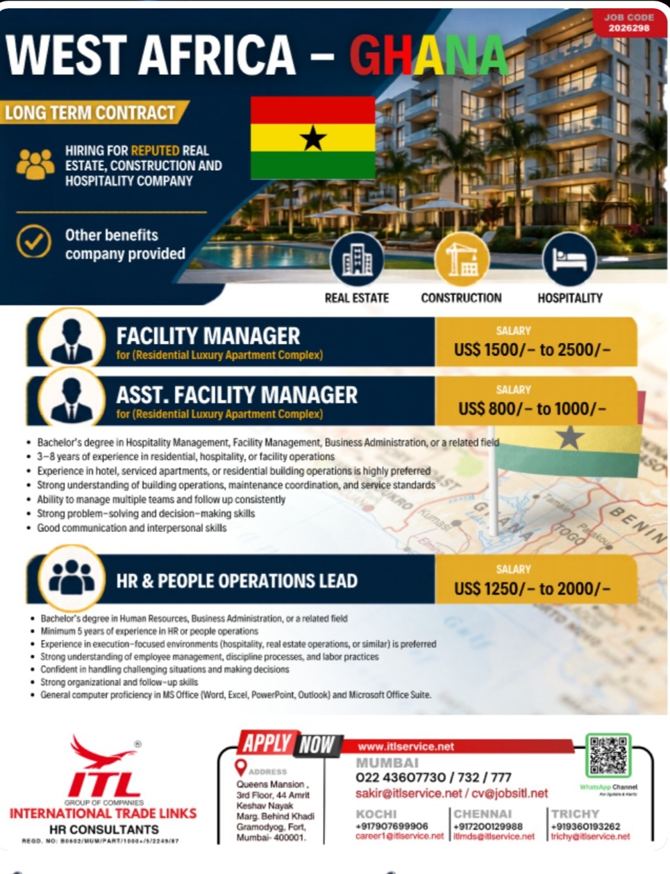 LONG TERM CONTRACT FOR GHANA